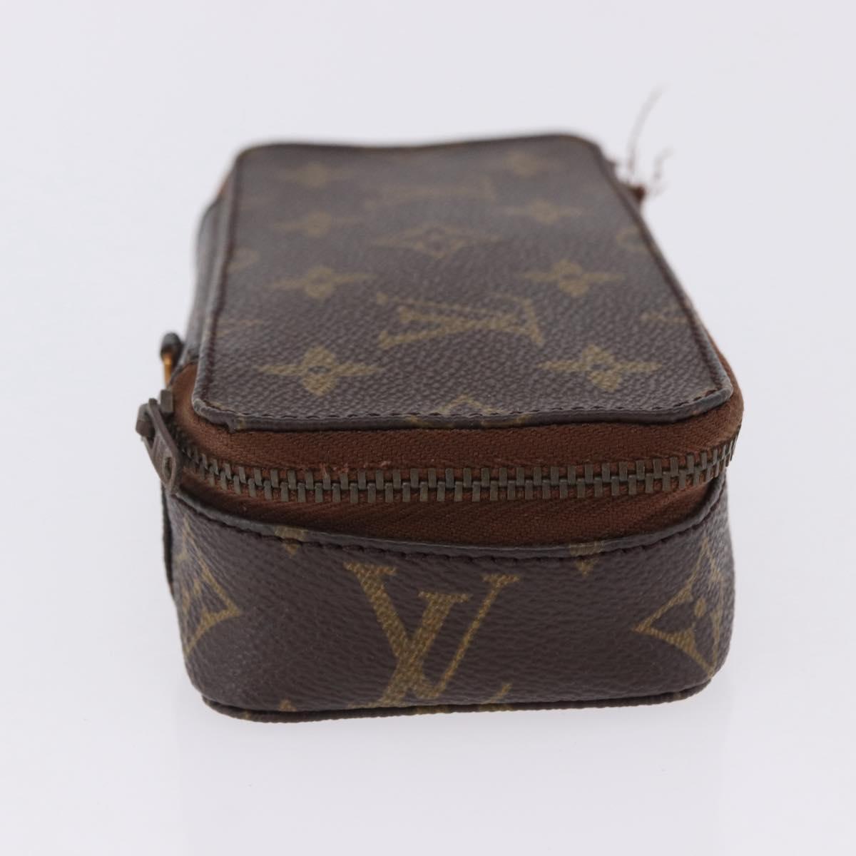 LOUIS VUITTON Monogram Posh Monte Carlo Jewelry Box M47350 LV Auth 203809