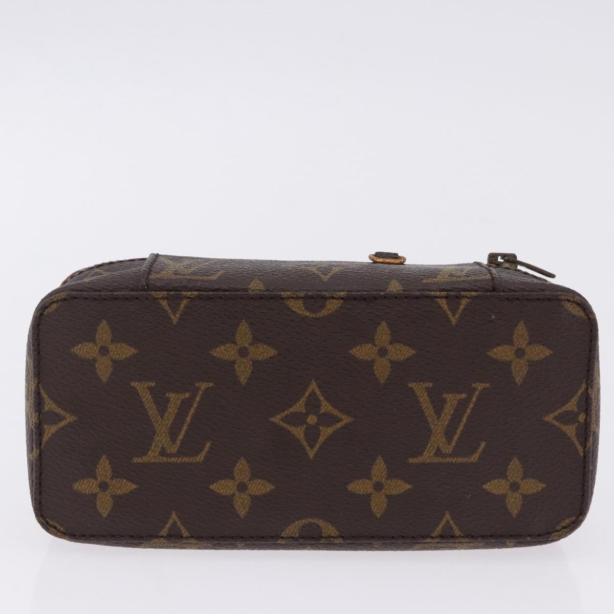LOUIS VUITTON Monogram Posh Monte Carlo Jewelry Box M47350 LV Auth 203809