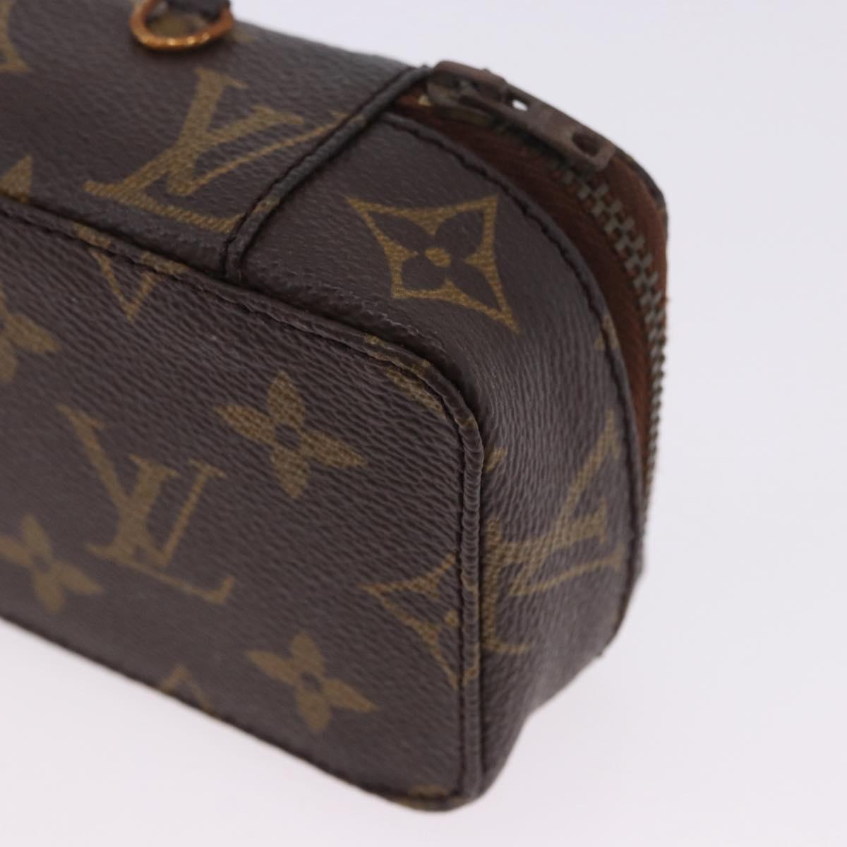 LOUIS VUITTON Monogram Posh Monte Carlo Jewelry Box M47350 LV Auth 203809