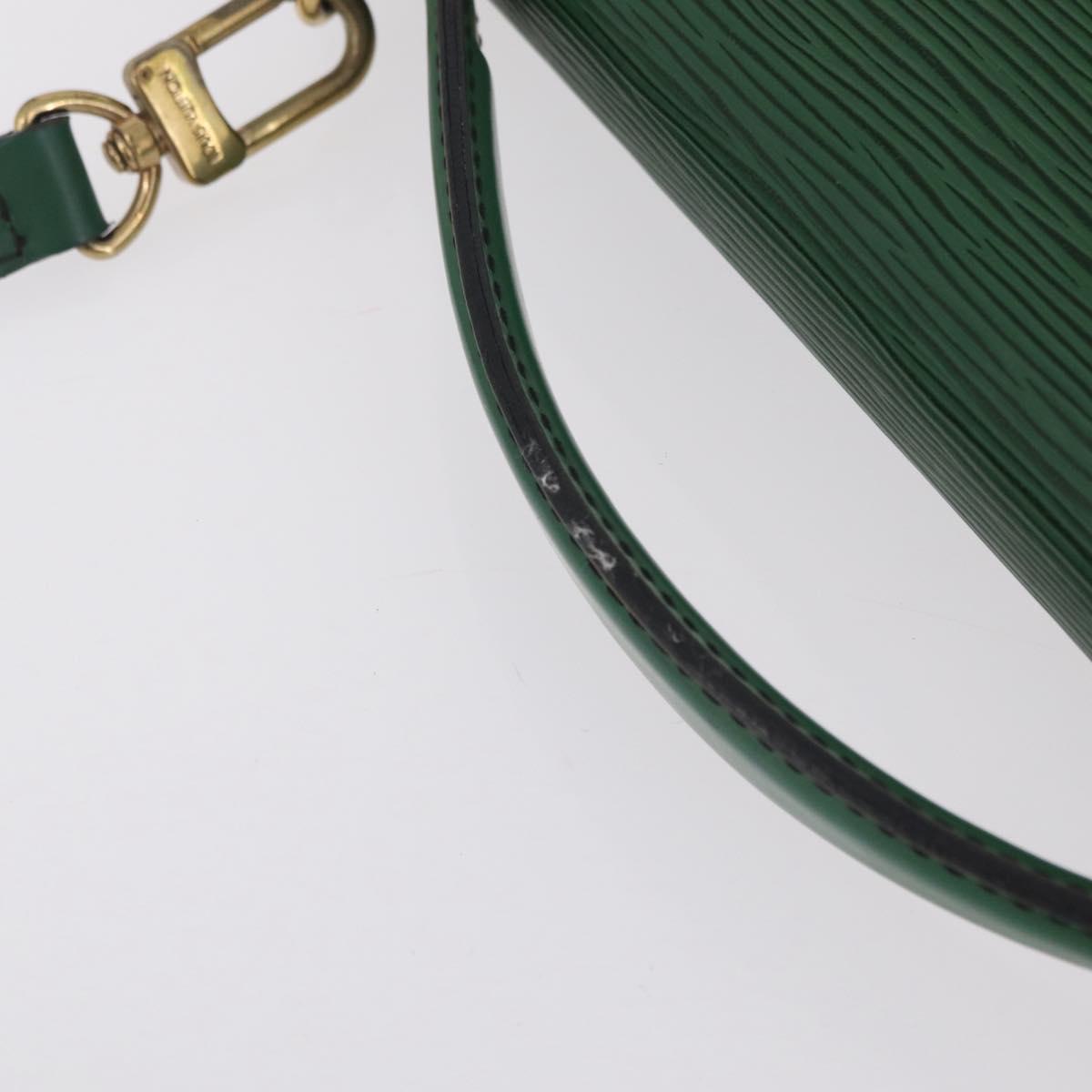 LOUIS VUITTON Epi Serviette Conseiller Briefcase Green M54424 LV Auth 203837
