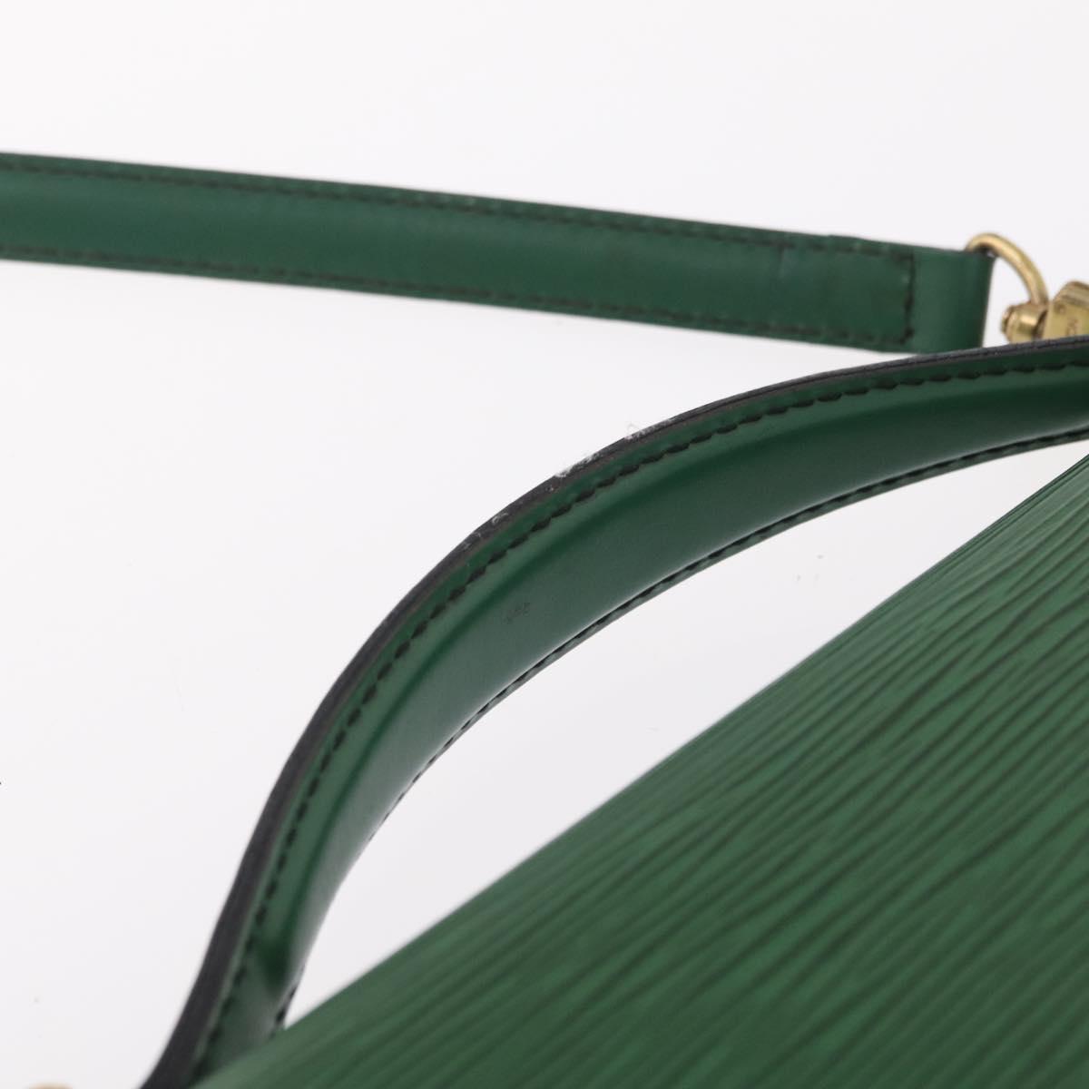 LOUIS VUITTON Epi Serviette Conseiller Briefcase Green M54424 LV Auth 203837