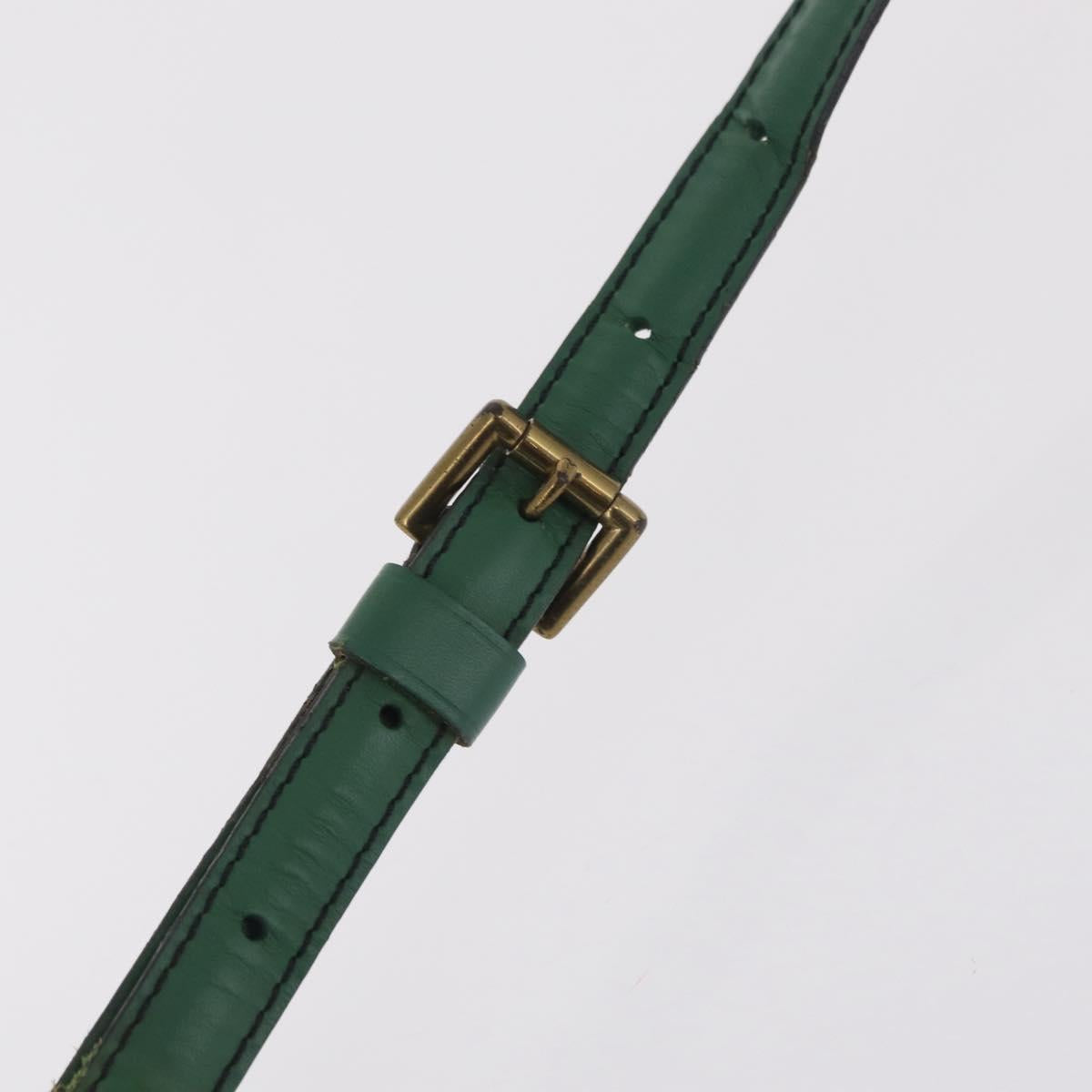 LOUIS VUITTON Epi Serviette Conseiller Briefcase Green M54424 LV Auth 203837
