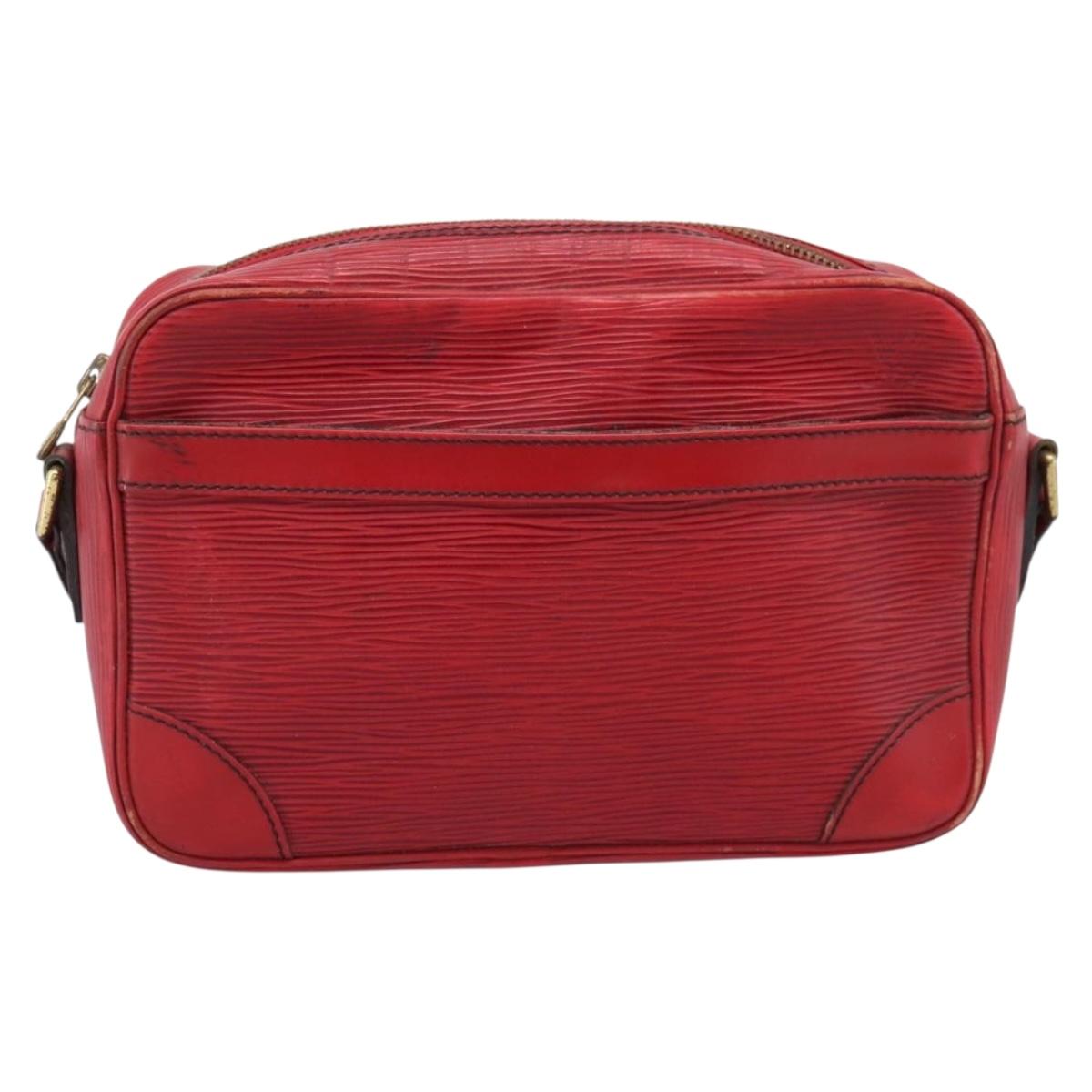 LOUIS VUITTON Epi Trocadero 23 Shoulder Bag Red M52307 LV Auth 203844