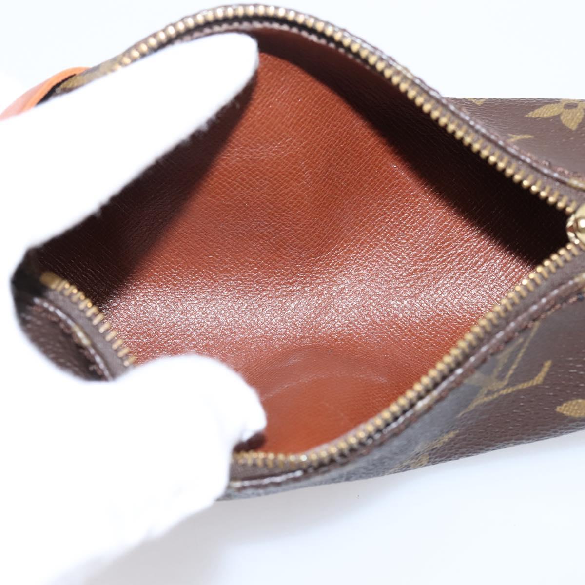 LOUIS VUITTON Monogram Papillon Pouch LV Auth 203854