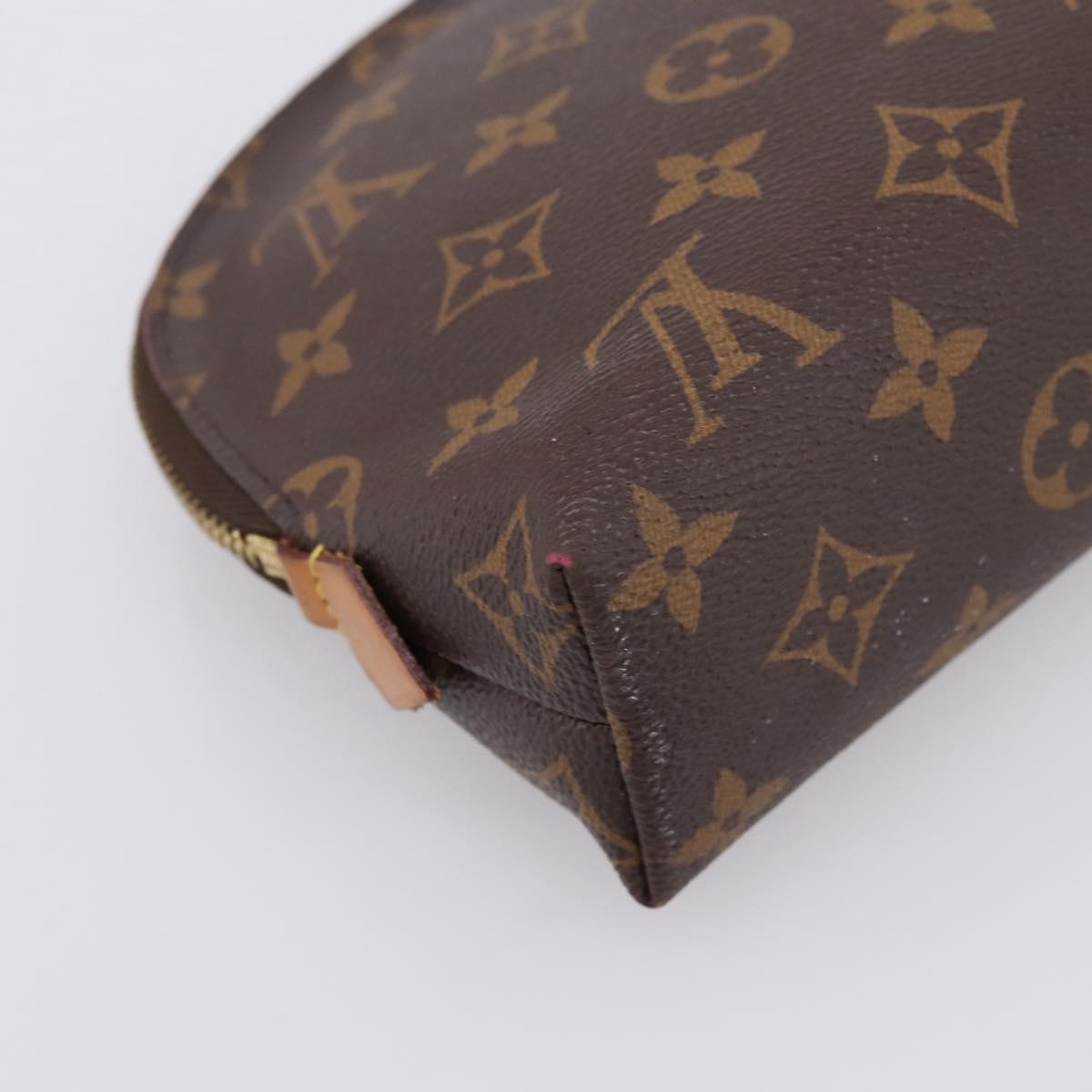 LOUIS VUITTON Monogram Pochette Cosmetic MM Cosmetic Pouch M46579 LV Auth 203856A