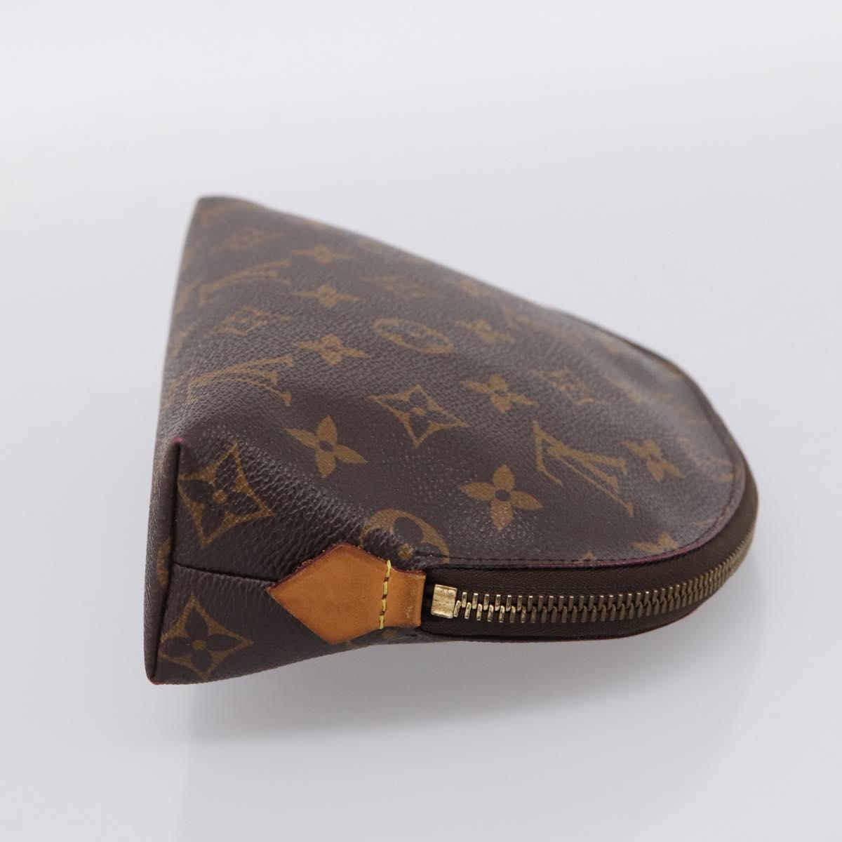 LOUIS VUITTON Monogram Pochette Cosmetic MM Cosmetic Pouch M46579 LV Auth 203856A