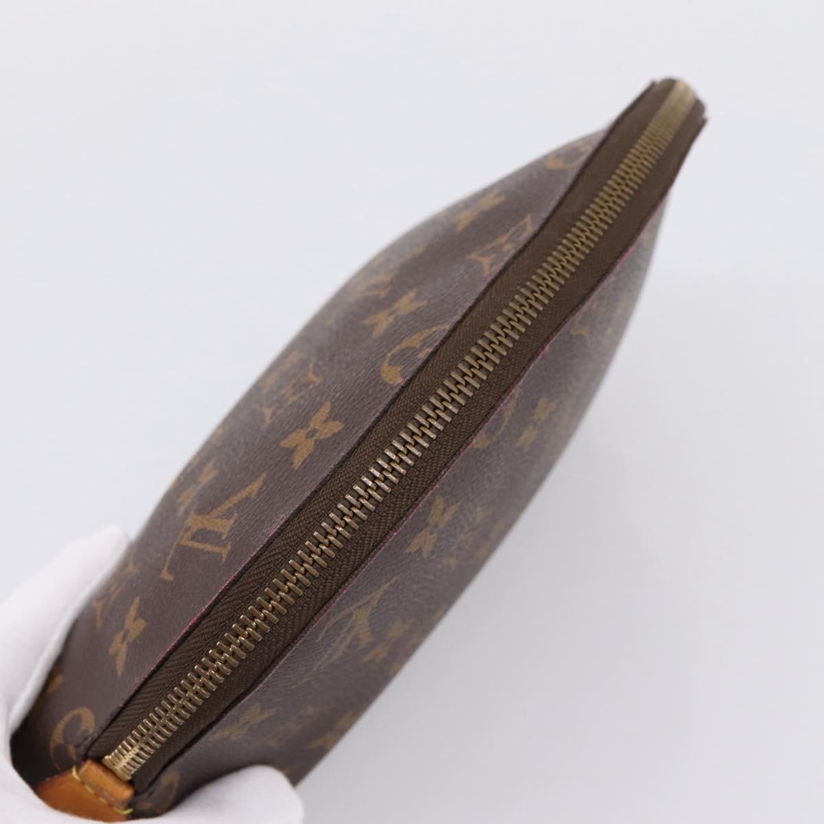 LOUIS VUITTON Monogram Pochette Cosmetic MM Cosmetic Pouch M46579 LV Auth 203856A