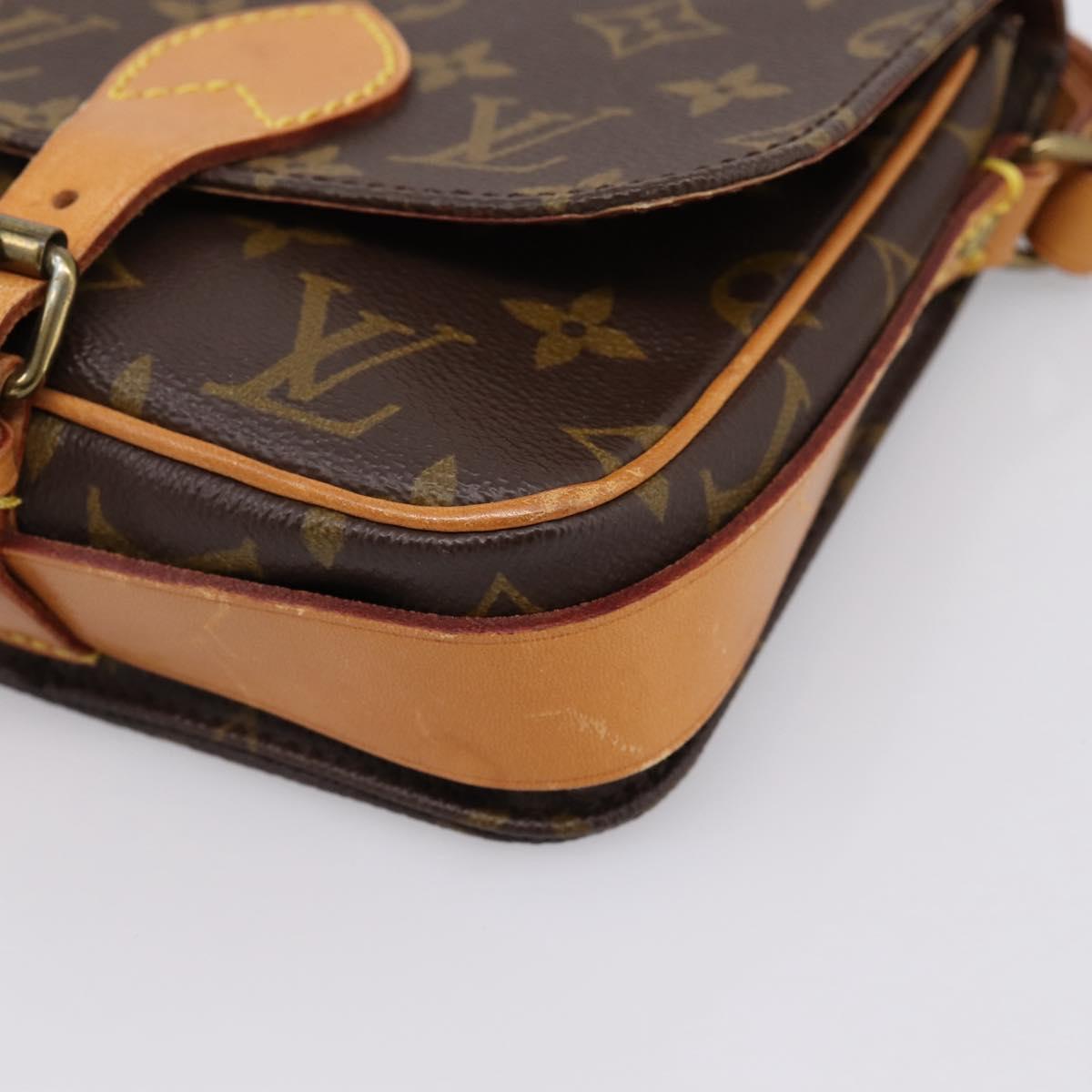 LOUIS VUITTON Monogram Cartouchiere PM Shoulder Bag M51254 LV Auth 203857