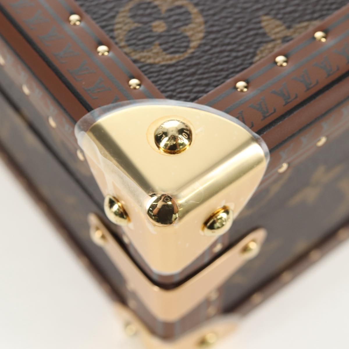 LOUIS VUITTON Monogram Petite Vallees Hand Bag 2way M20468 LV Auth 203861SM