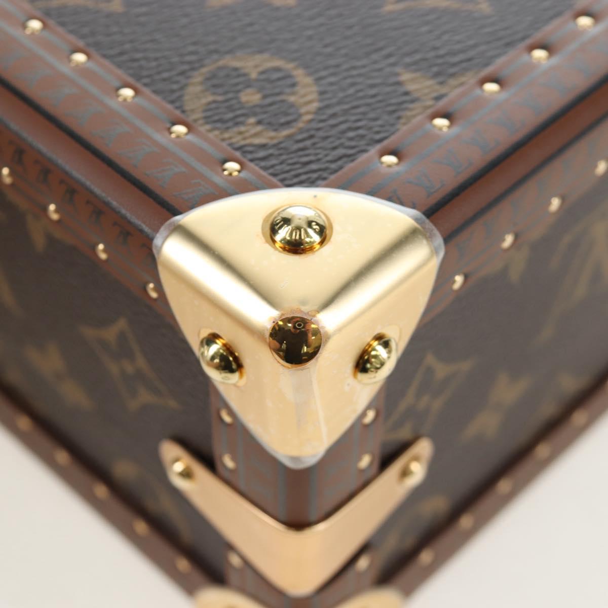 LOUIS VUITTON Monogram Petite Vallees Hand Bag 2way M20468 LV Auth 203861SM