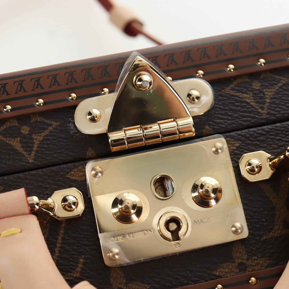 LOUIS VUITTON Monogram Petite Vallees Hand Bag 2way M20468 LV Auth 203861SM