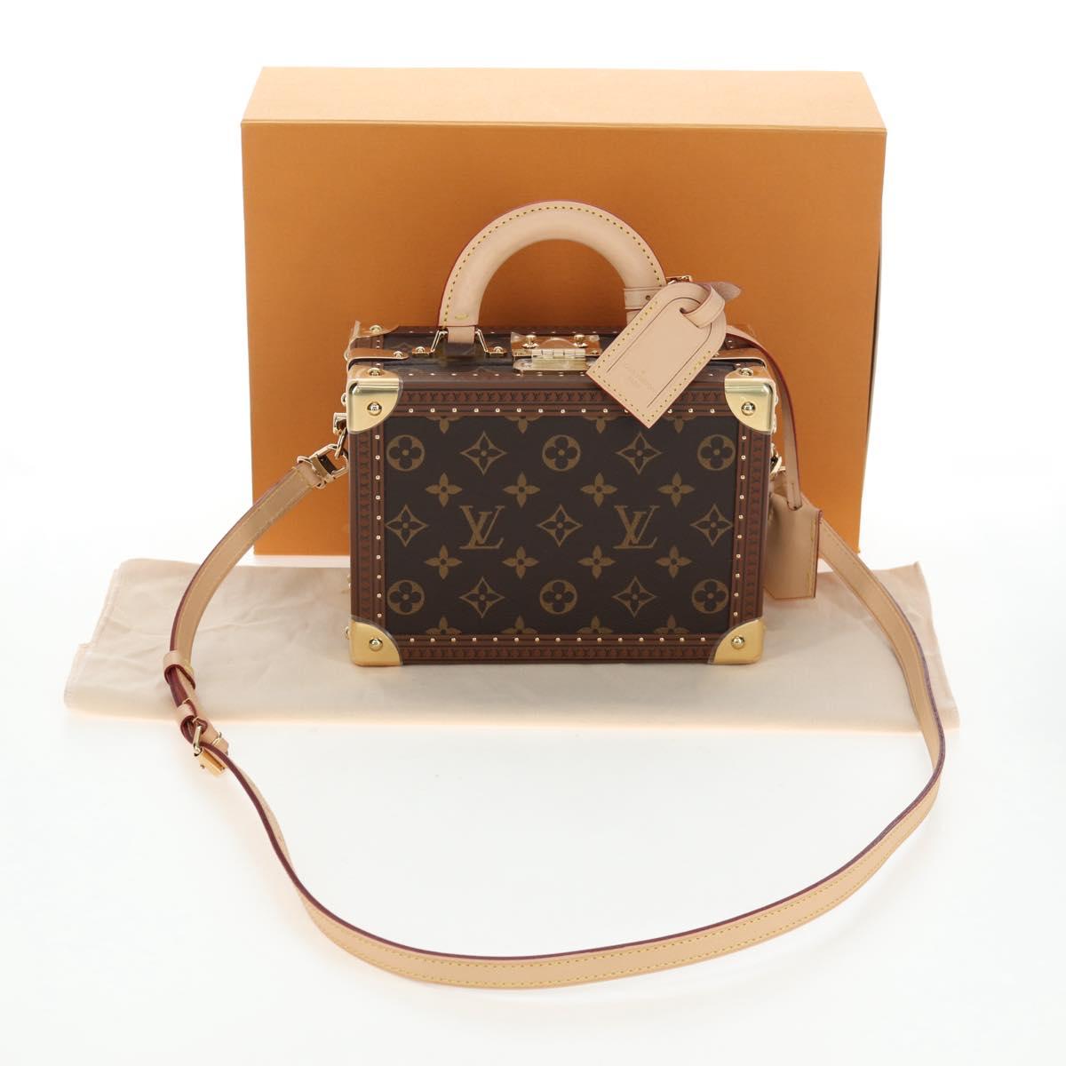 LOUIS VUITTON Monogram Petite Vallees Hand Bag 2way M20468 LV Auth 203861SM