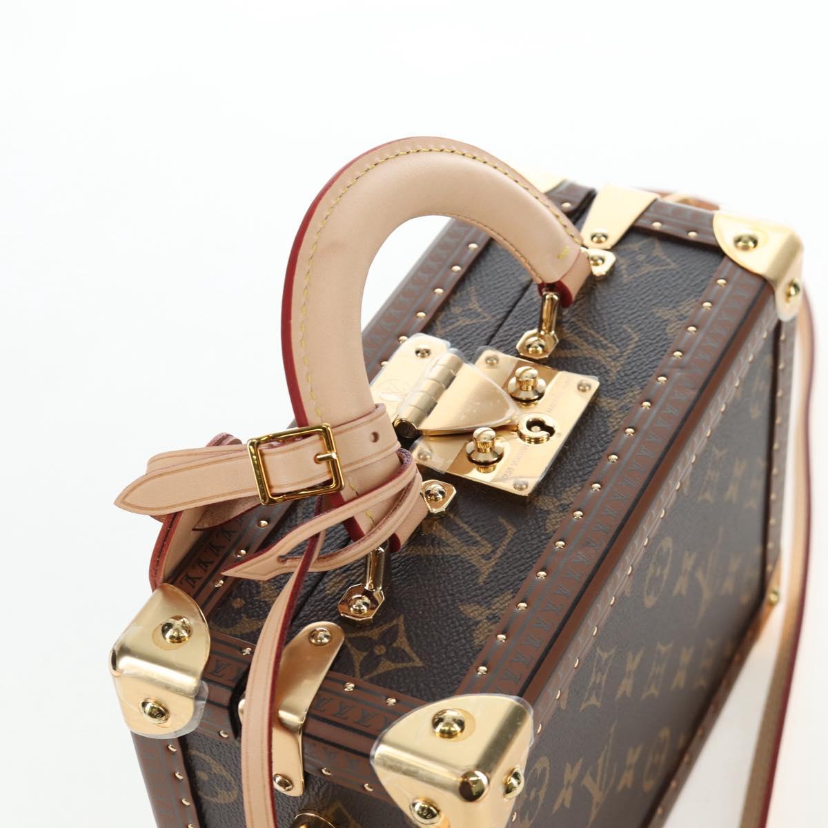 LOUIS VUITTON Monogram Petite Vallees Hand Bag 2way M20468 LV Auth 203861SM