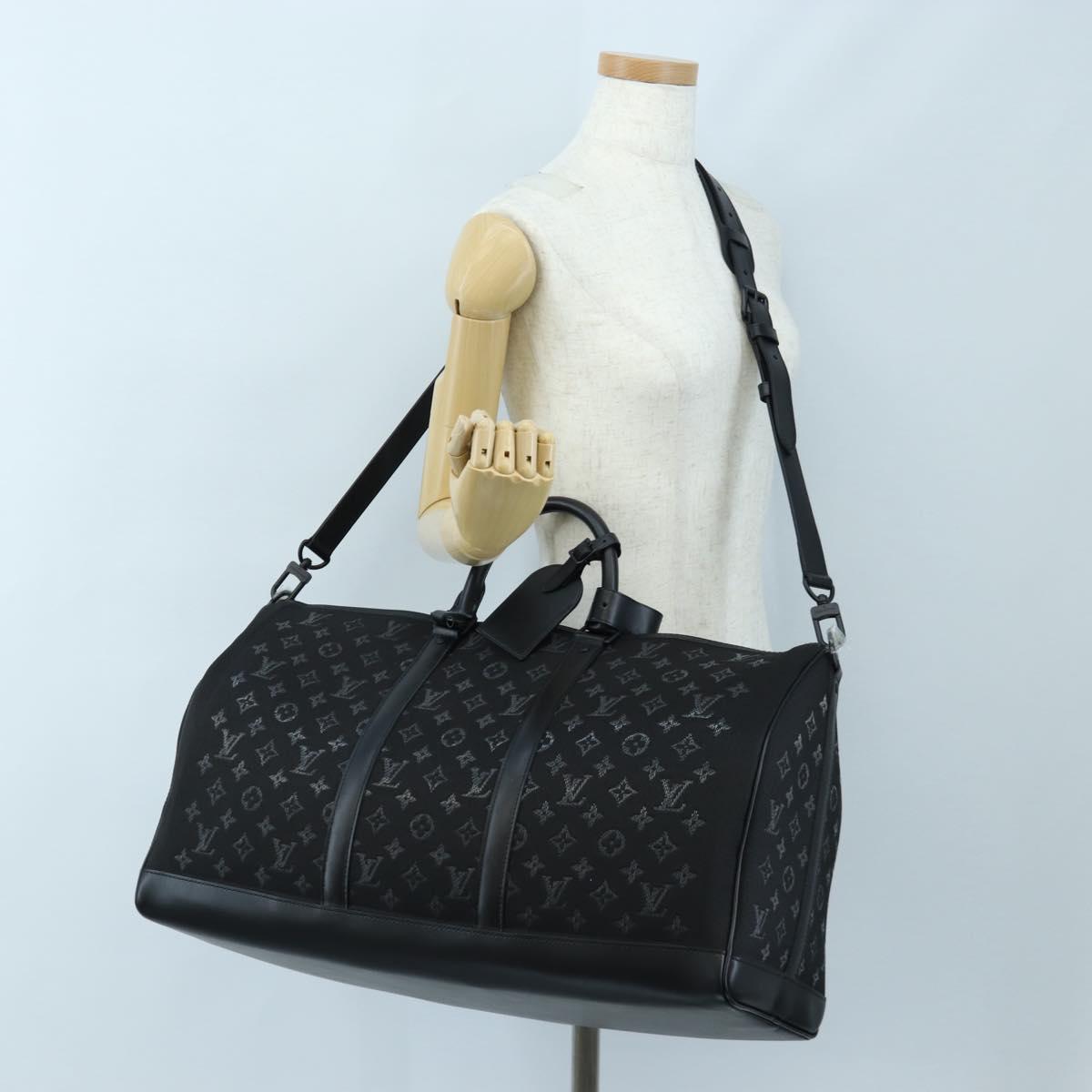 LOUIS VUITTON Monogram light Up Keepall Bandouliere 50 M44770 Auth 203862SM