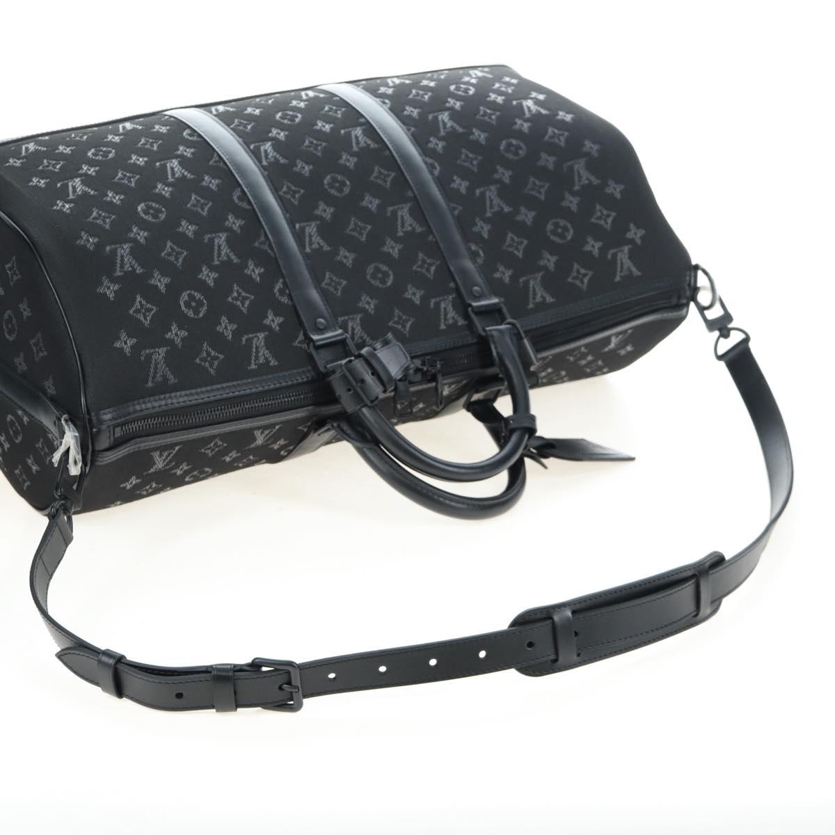 LOUIS VUITTON Monogram light Up Keepall Bandouliere 50 M44770 Auth 203862SM