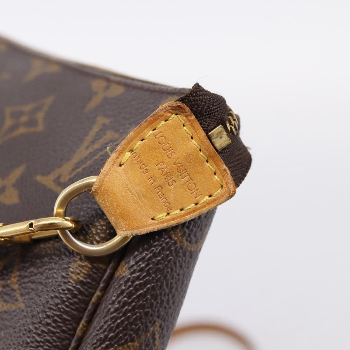 LOUIS VUITTON Monogram Pochette Accessoires Pouch M82766 LV Auth 203898V