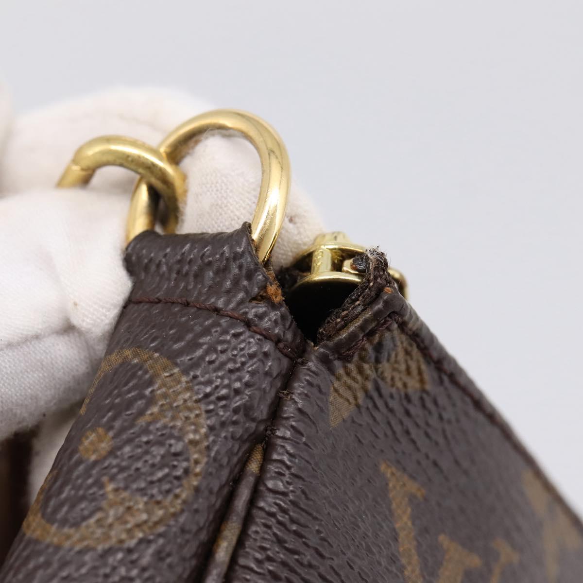 LOUIS VUITTON Monogram Pochette Accessoires Pouch M82766 LV Auth 203898V