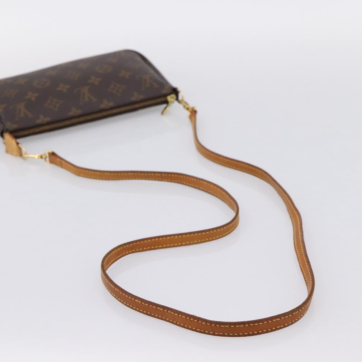 LOUIS VUITTON Monogram Pochette Accessoires Pouch M82766 LV Auth 203898V