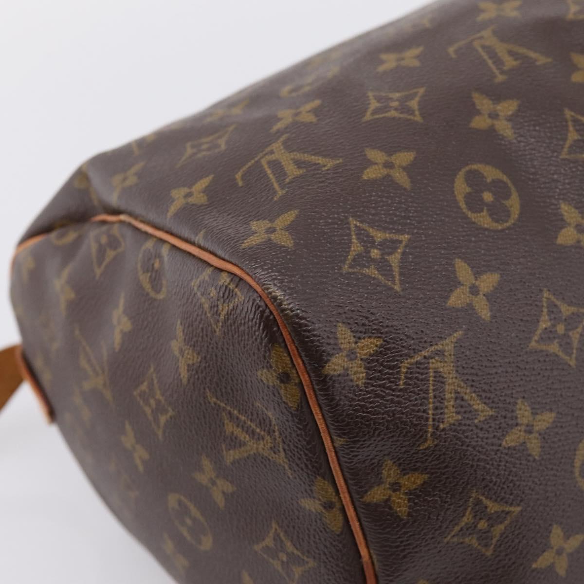 LOUIS VUITTON Monogram Speedy 30 Hand Bag M41526 LV Auth 203899V