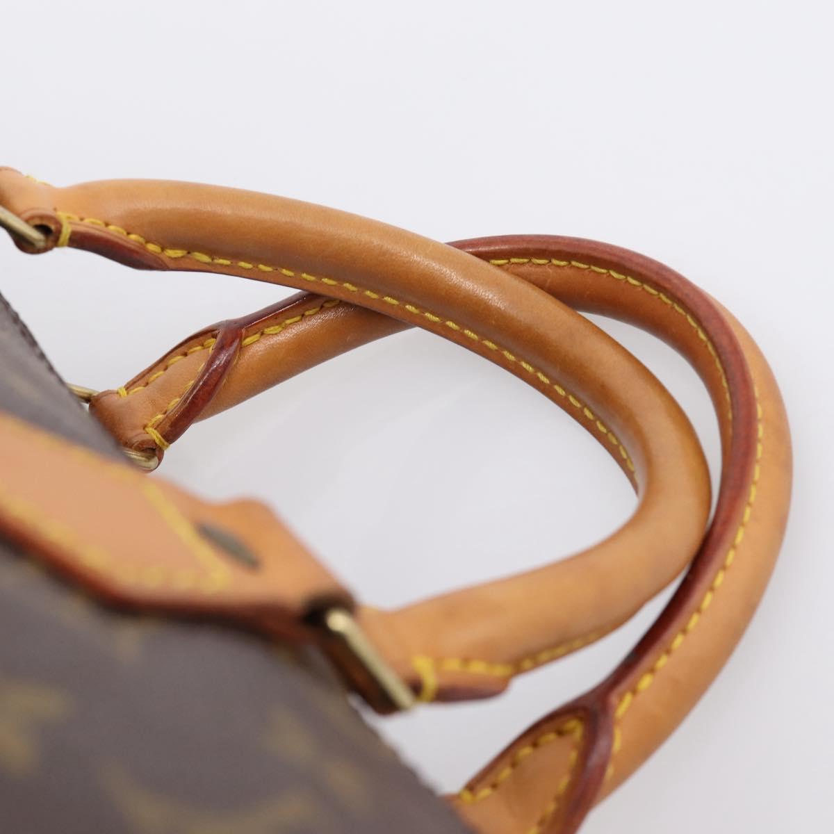 LOUIS VUITTON Monogram Speedy 30 Hand Bag M41526 LV Auth 203899V