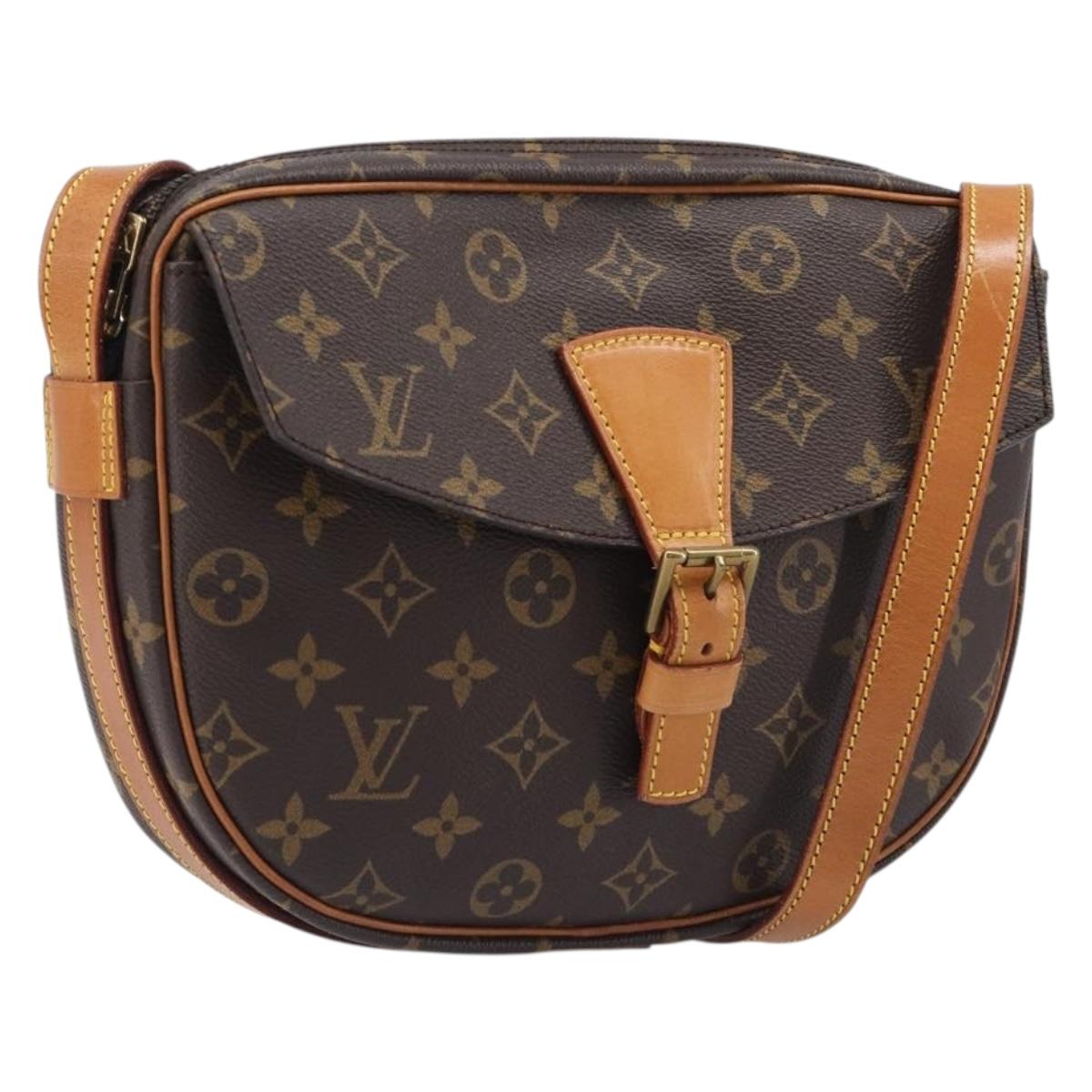LOUIS VUITTON Monogram Jeune Fille GM Shoulder Bag M51225 LV Auth 203900A
