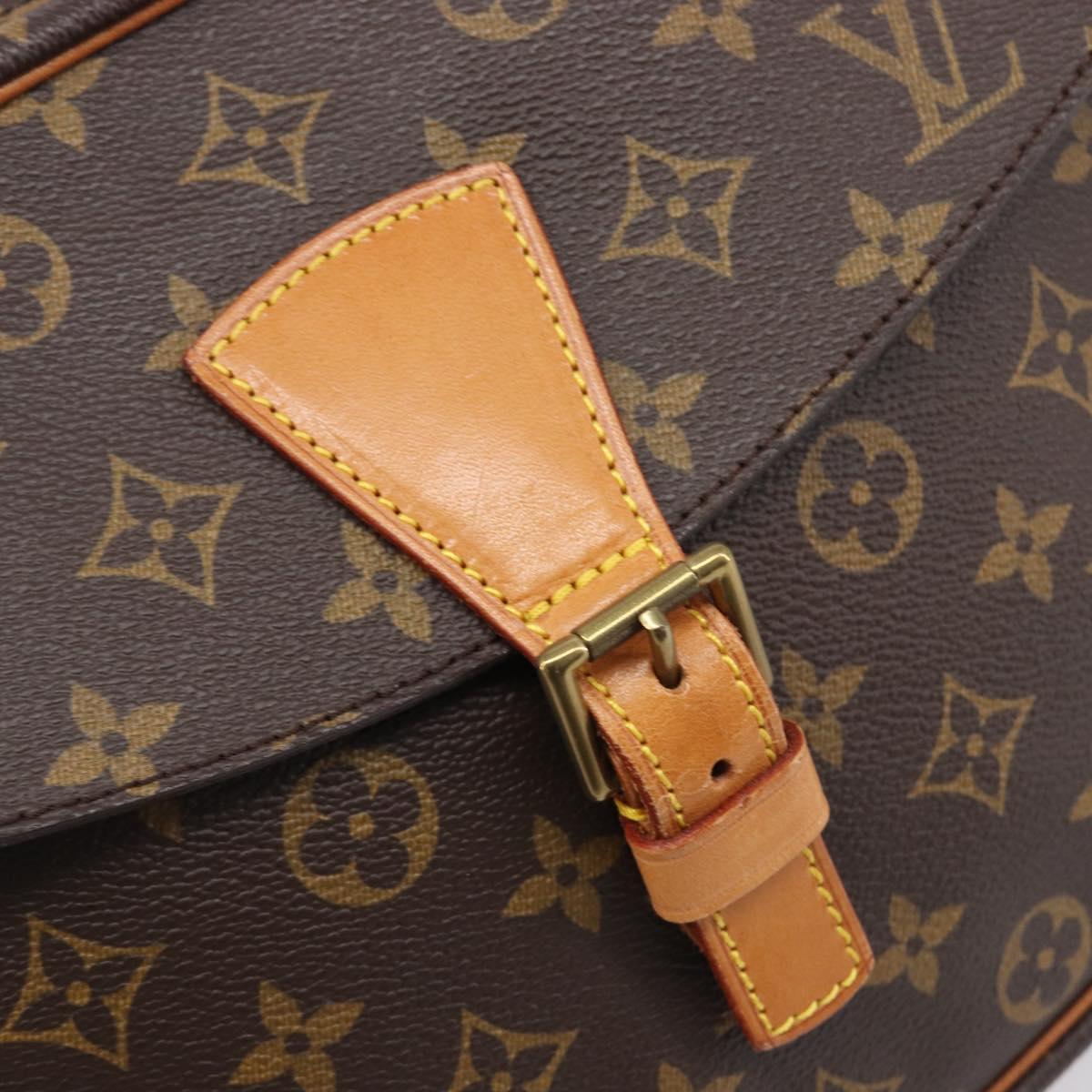 LOUIS VUITTON Monogram Jeune Fille GM Shoulder Bag M51225 LV Auth 203900A
