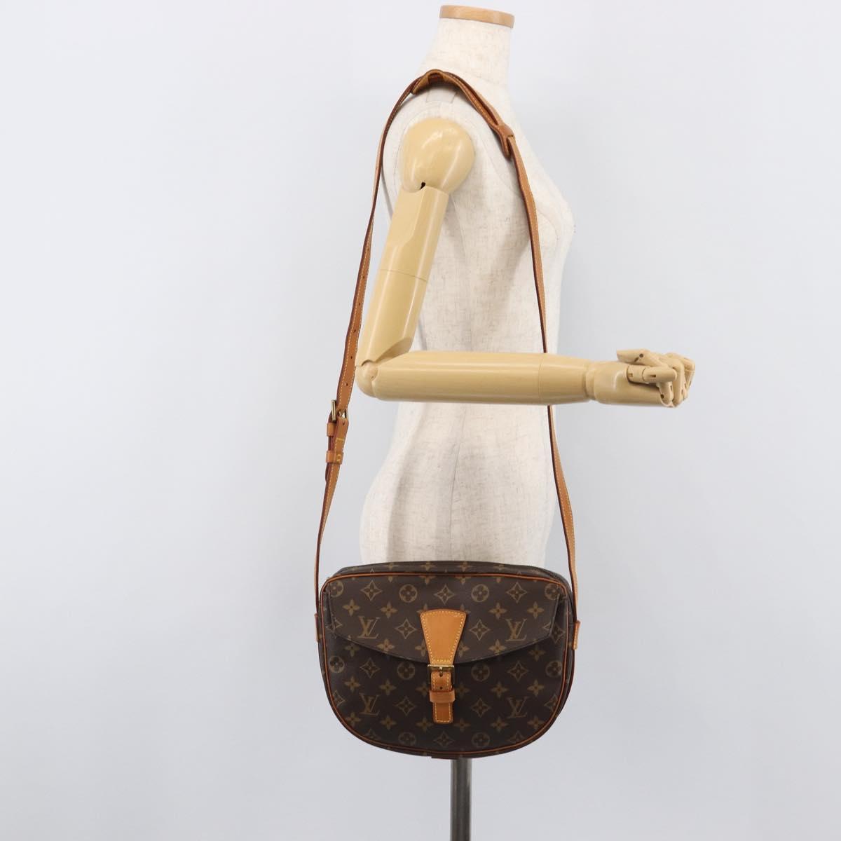 LOUIS VUITTON Monogram Jeune Fille GM Shoulder Bag M51225 LV Auth 203900A