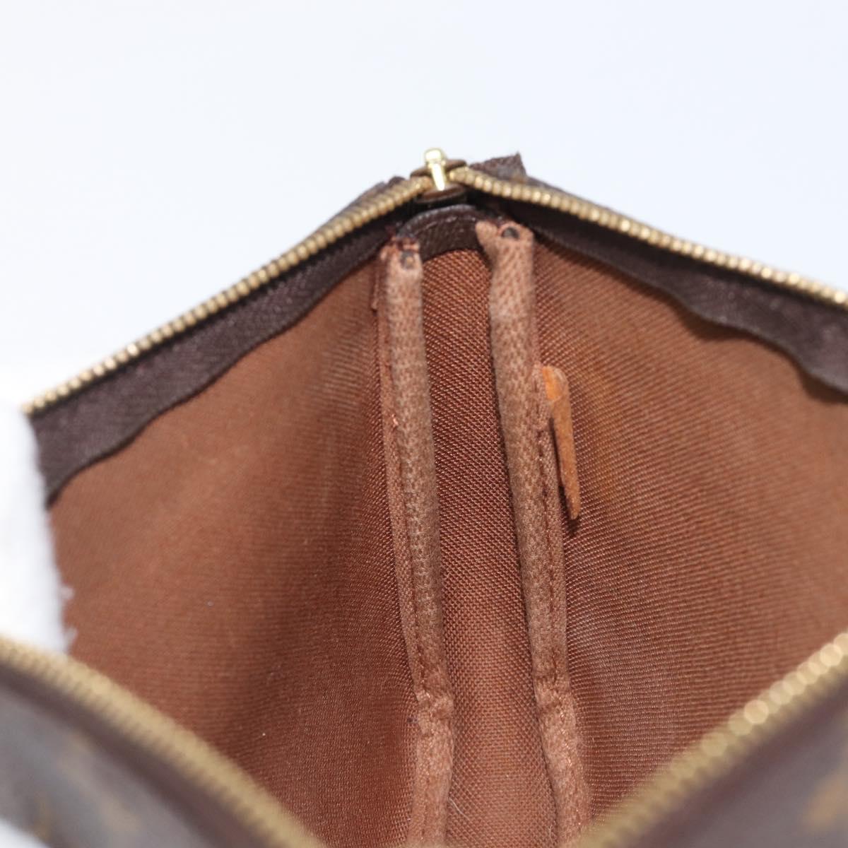 LOUIS VUITTON Monogram Pochette Accessoires Pouch M51980 LV Auth 203901