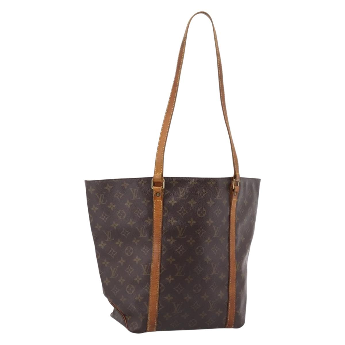 LOUIS VUITTON Monogram Sac Shopping GM Tote Bag M51110 LV Auth 203903