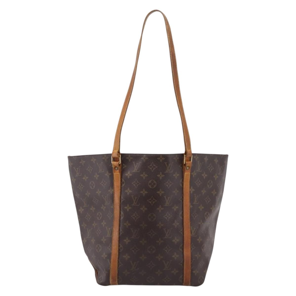LOUIS VUITTON Monogram Sac Shopping GM Tote Bag M51110 LV Auth 203903