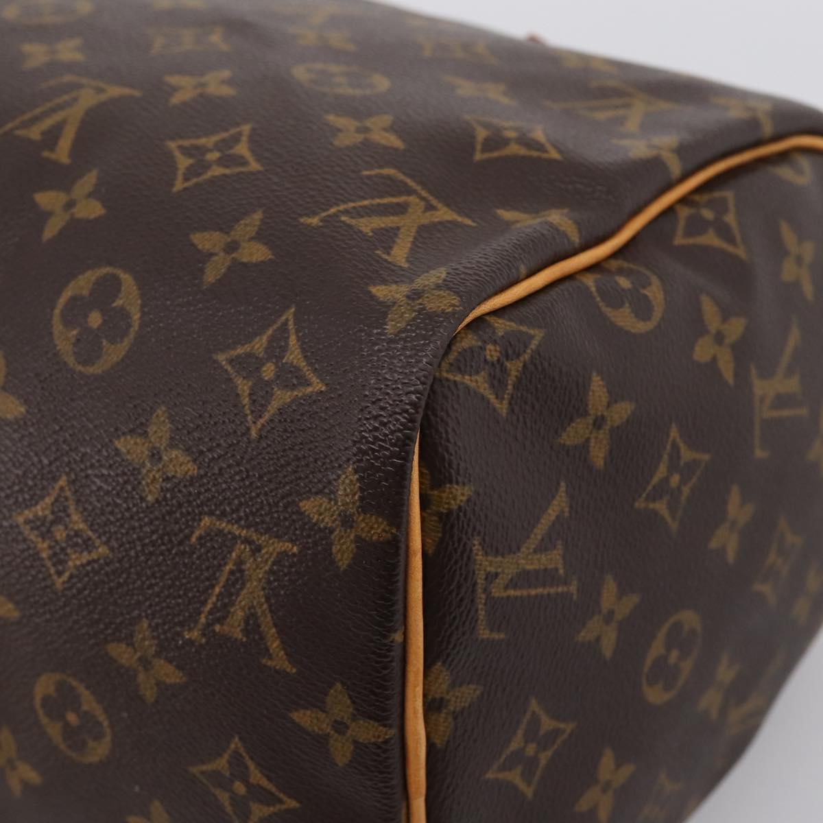 LOUIS VUITTON Monogram Speedy 30 Hand Bag M41526 LV Auth 203906SAV