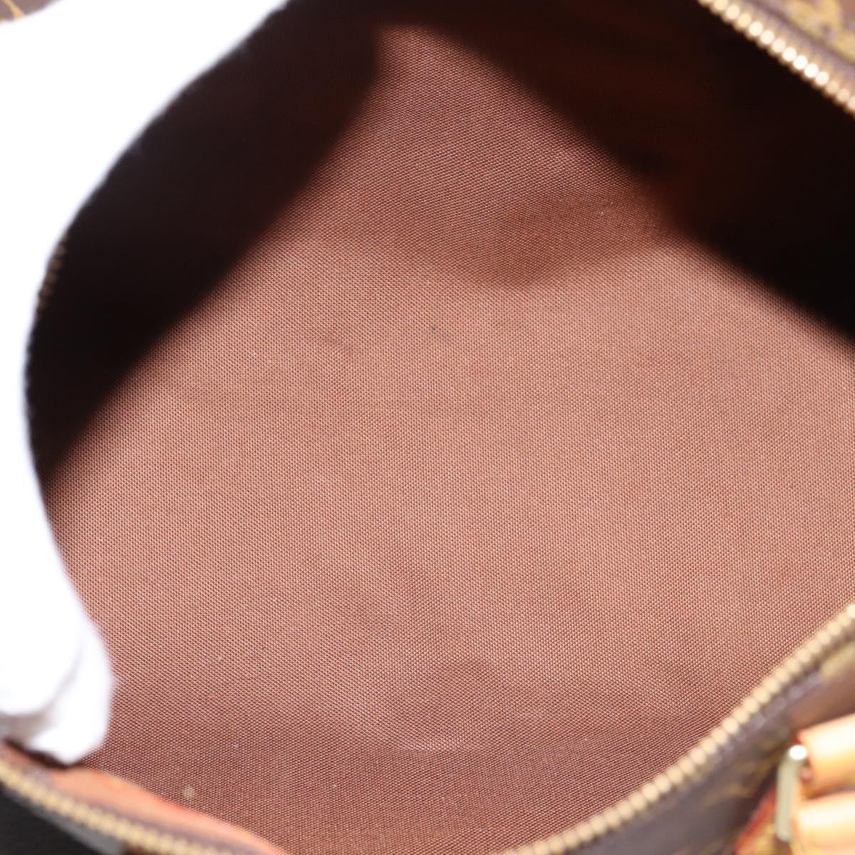 LOUIS VUITTON Monogram Speedy 30 Hand Bag M41526 LV Auth 203906SAV