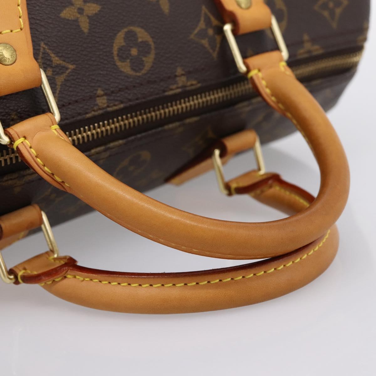LOUIS VUITTON Monogram Speedy 30 Hand Bag M41526 LV Auth 203906SAV
