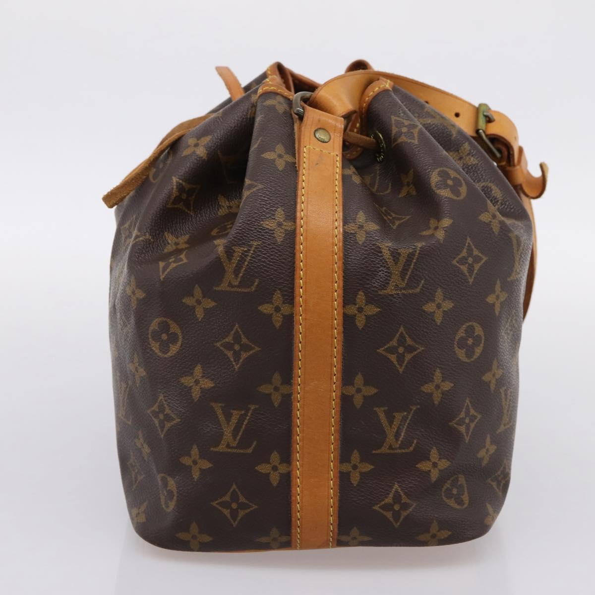 LOUIS VUITTON Monogram Petit Noe Shoulder Bag M42226 LV Auth 203907V