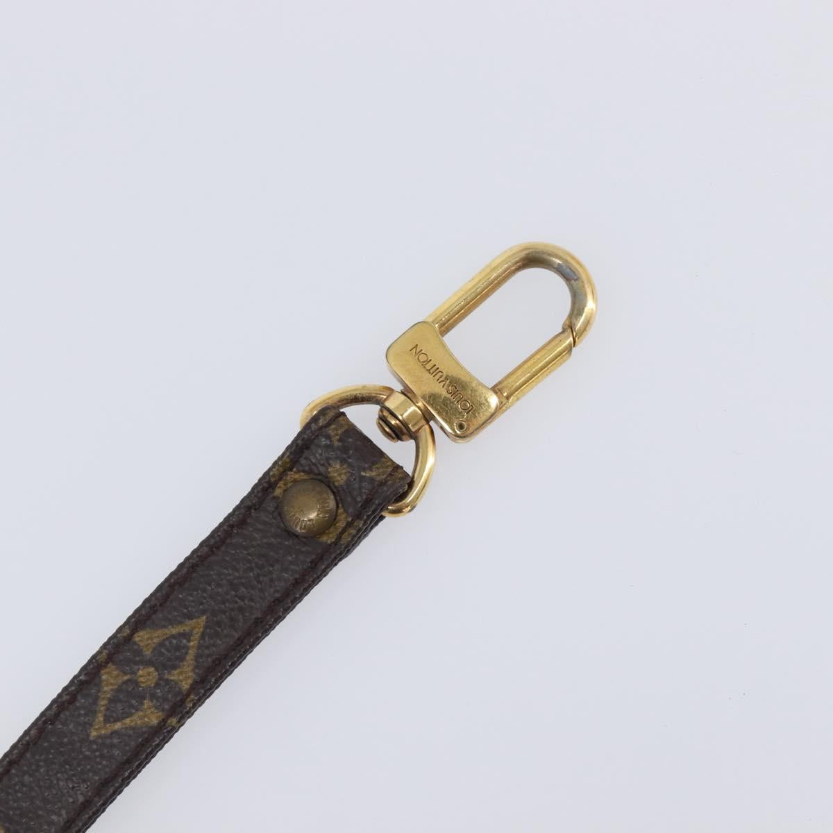LOUIS VUITTON Monogram Shoulder Strap 47.2"" LV Auth 203916V