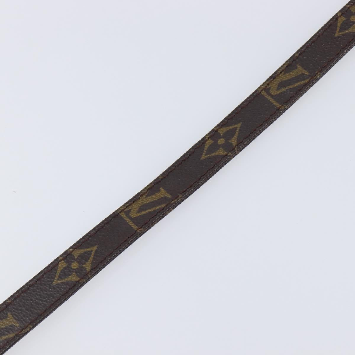 LOUIS VUITTON Monogram Shoulder Strap 47.2"" LV Auth 203916V
