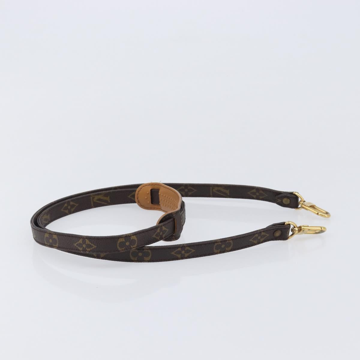 LOUIS VUITTON Monogram Shoulder Strap 47.2"" LV Auth 203916V