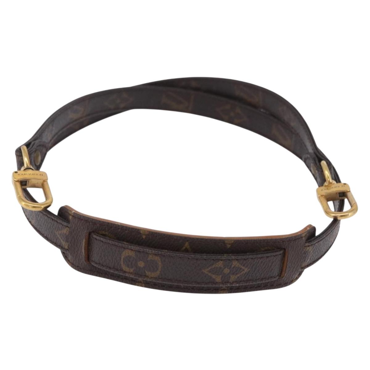 LOUIS VUITTON Monogram Shoulder Strap 39"" LV Auth 204020V