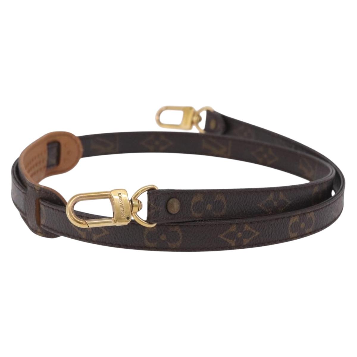 LOUIS VUITTON Monogram Shoulder Strap 39"" LV Auth 204020V