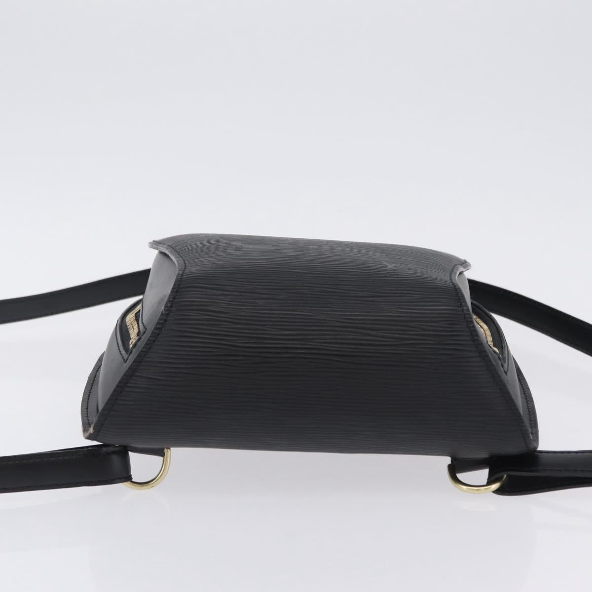 LOUIS VUITTON Epi Mabillon Backpack Black M52232 LV Auth 204031A
