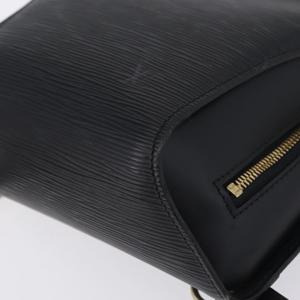 LOUIS VUITTON Epi Mabillon Backpack Black M52232 LV Auth 204031A