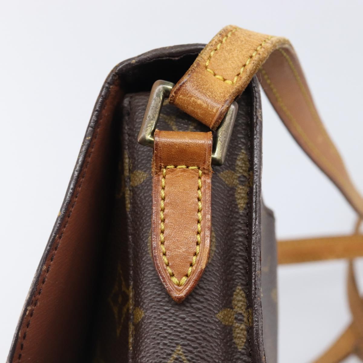 LOUIS VUITTON Monogram Saint Cloud MM Shoulder Bag M51243 LV Auth 204033