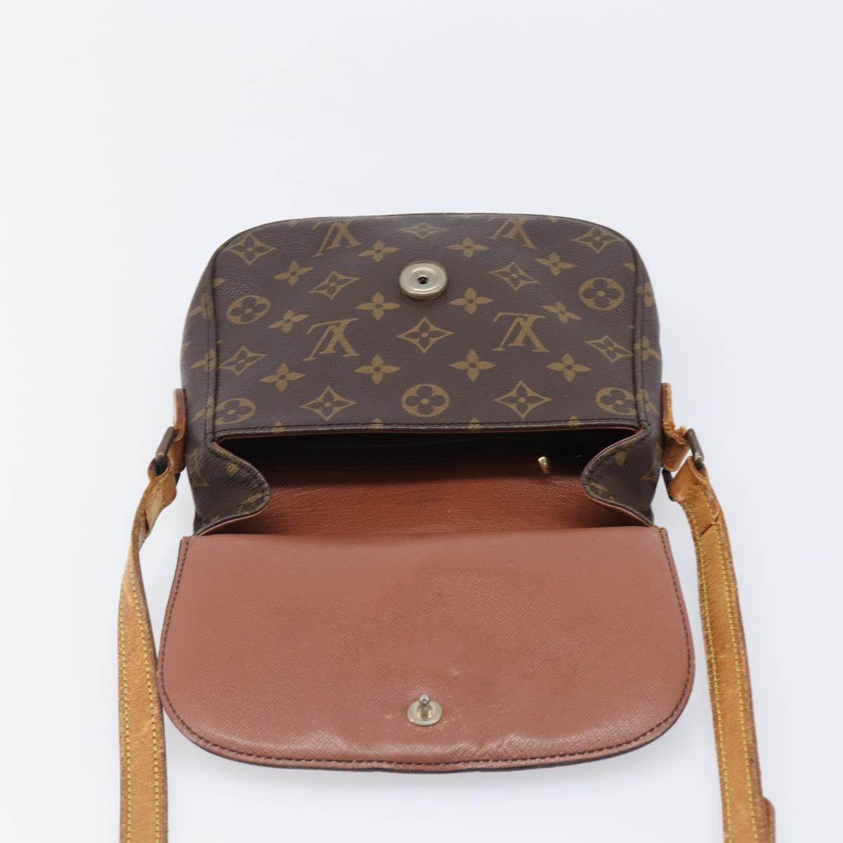 LOUIS VUITTON Monogram Saint Cloud MM Shoulder Bag M51243 LV Auth 204033