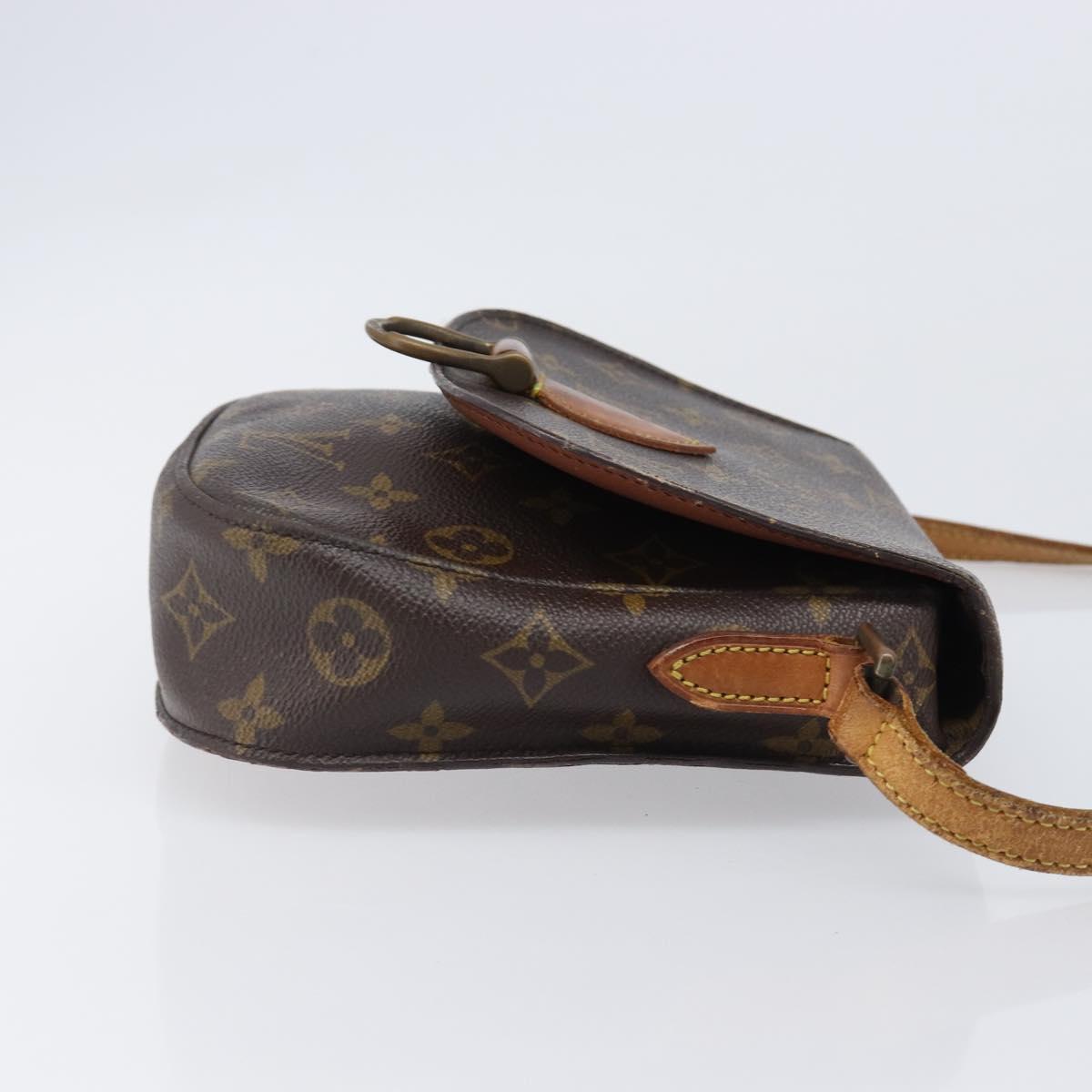 LOUIS VUITTON Monogram Saint Cloud MM Shoulder Bag M51243 LV Auth 204033