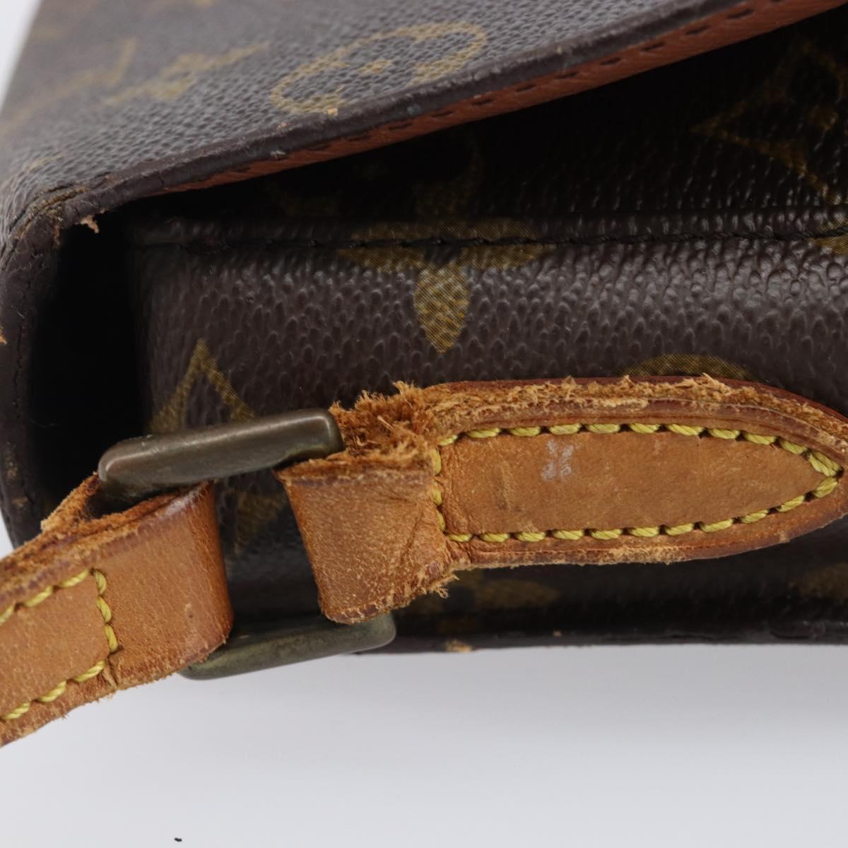 LOUIS VUITTON Monogram Saint Cloud MM Shoulder Bag M51243 LV Auth 204033