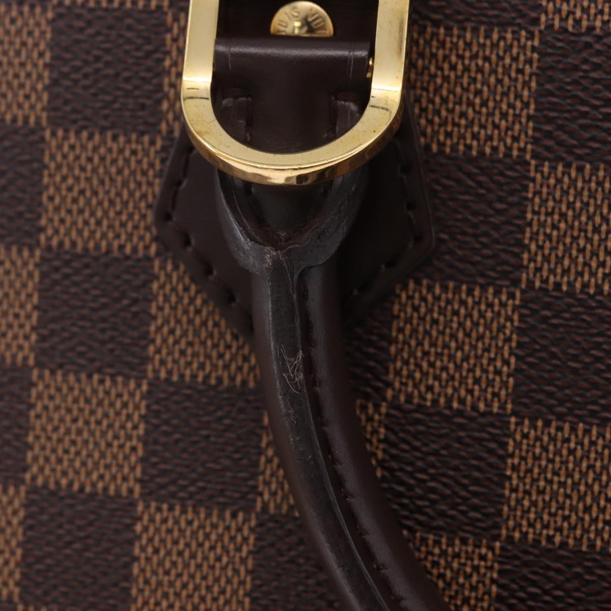 LOUIS VUITTON Damier Ebene Alma PM Hand Bag N53151 LV Auth 204034V