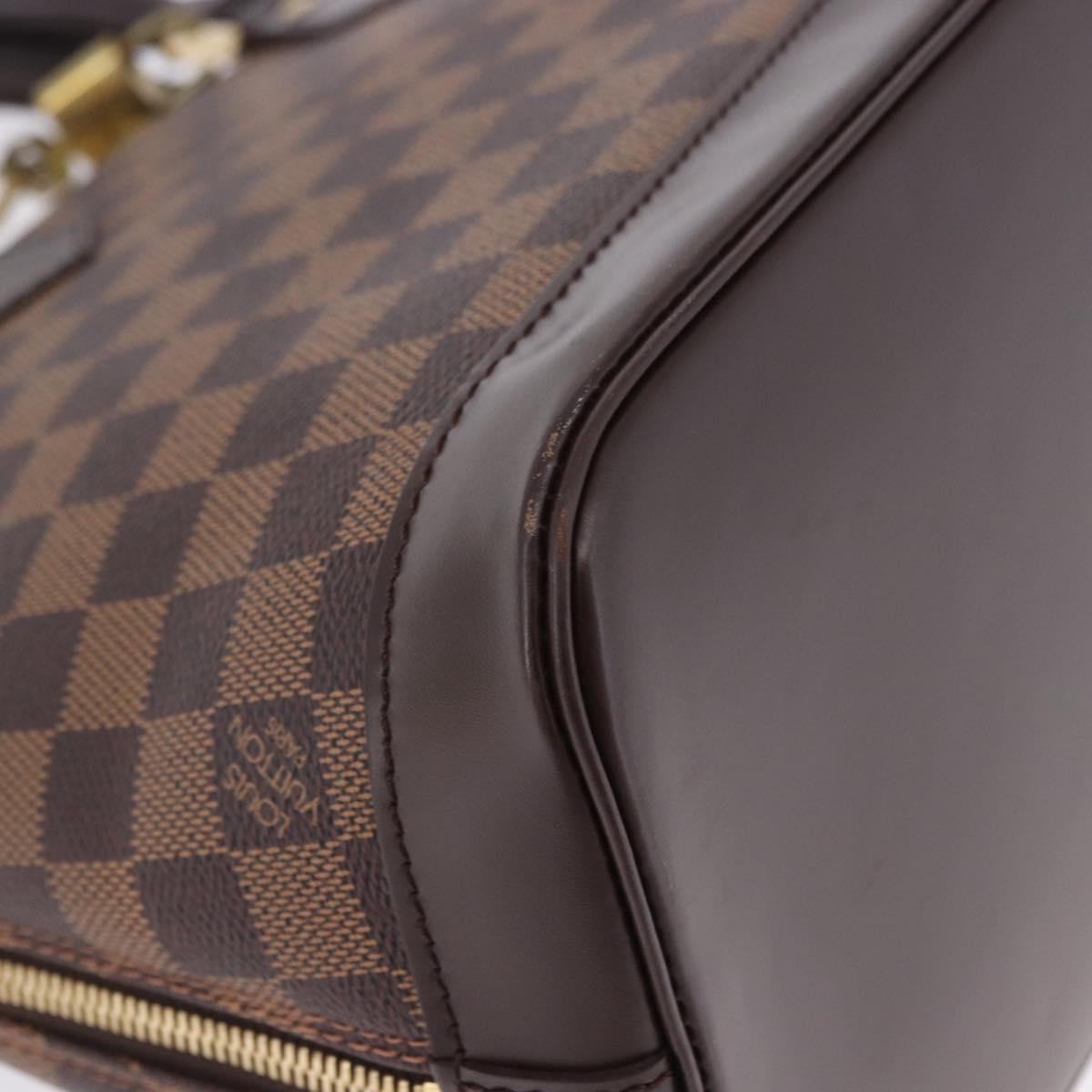 LOUIS VUITTON Damier Ebene Alma PM Hand Bag N53151 LV Auth 204034V
