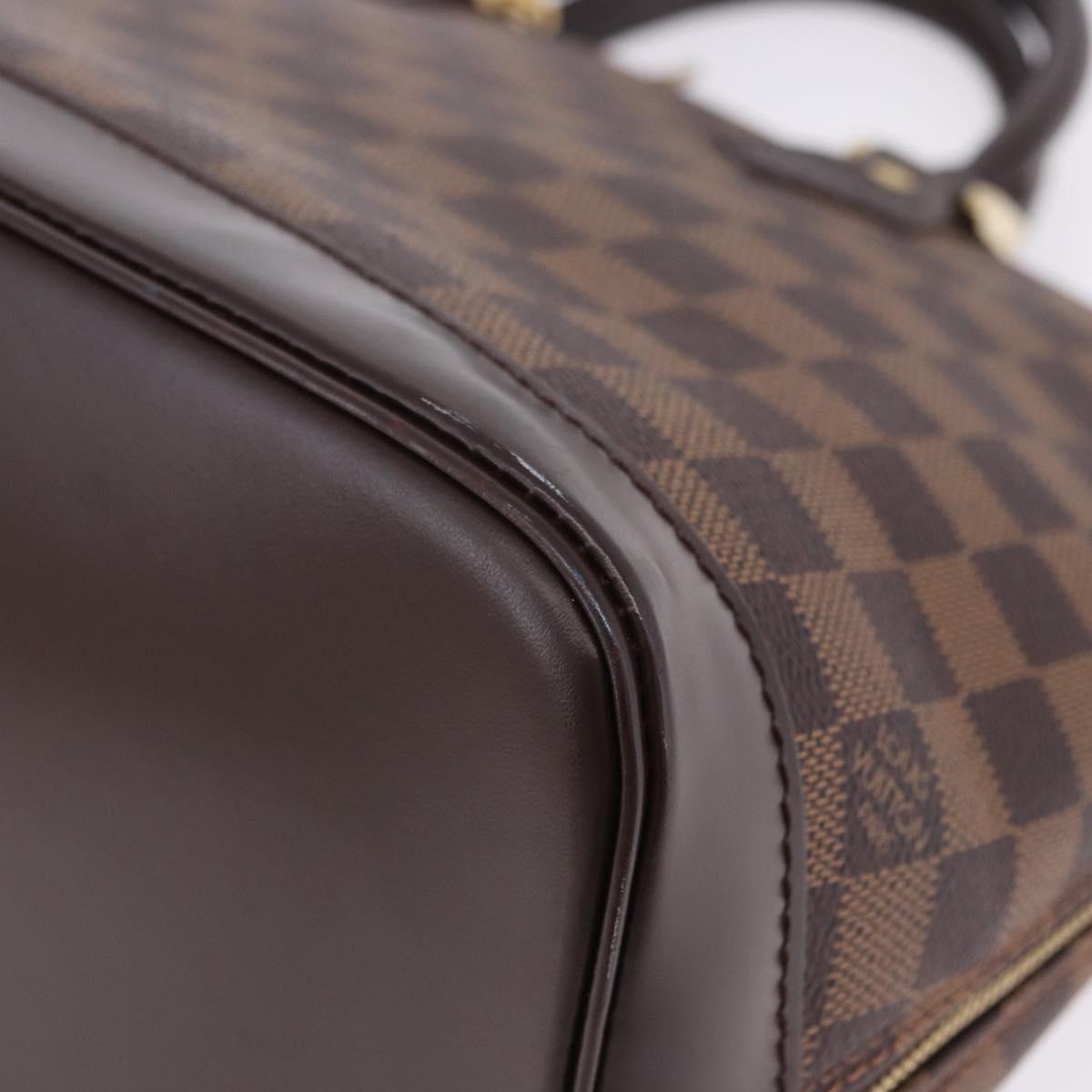 LOUIS VUITTON Damier Ebene Alma PM Hand Bag N53151 LV Auth 204034V