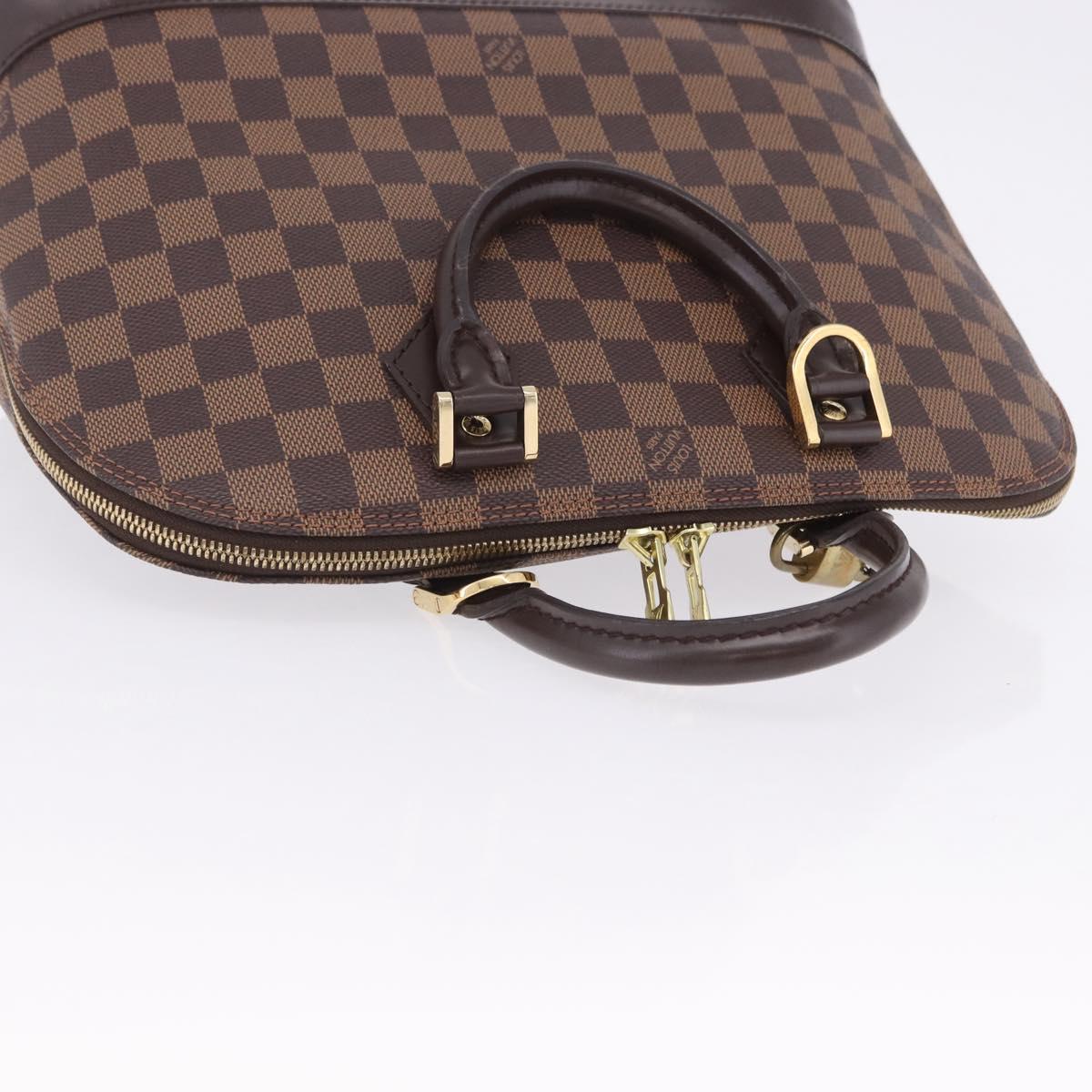 LOUIS VUITTON Damier Ebene Alma PM Hand Bag N53151 LV Auth 204034V