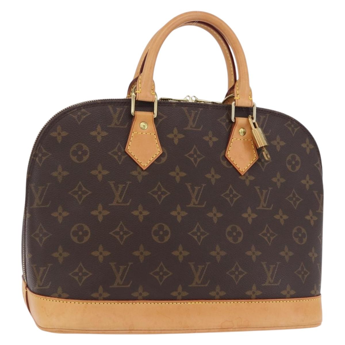 LOUIS VUITTON Monogram Alma Hand Bag M51130 LV Auth 204041V